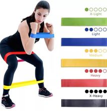 5Pc Different Level Fitness Yoga Resistance Bands